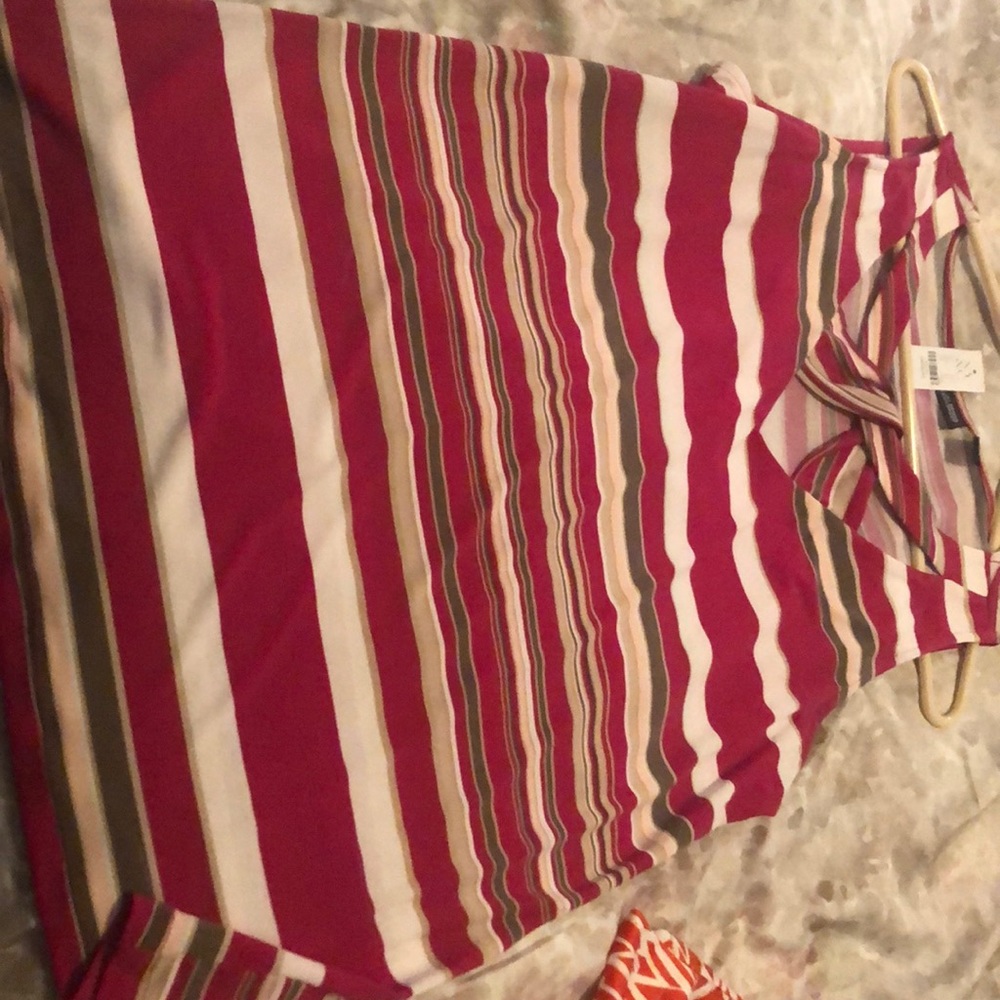 Pink strip shirt